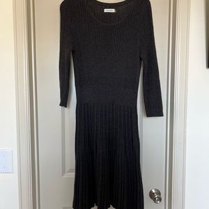 Grey sweater dress I never wore. It was a gift
